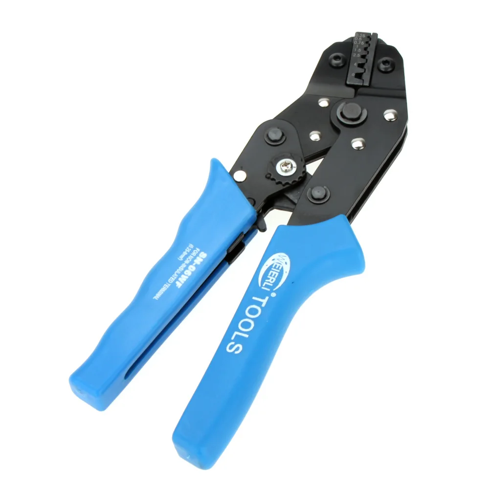 

Mini Crimping Press Pliers Durable Professional Locking Crimping Tools for End-sleeve Hand Repair Tool 0.25~6mm2 WEL-SN-06WF