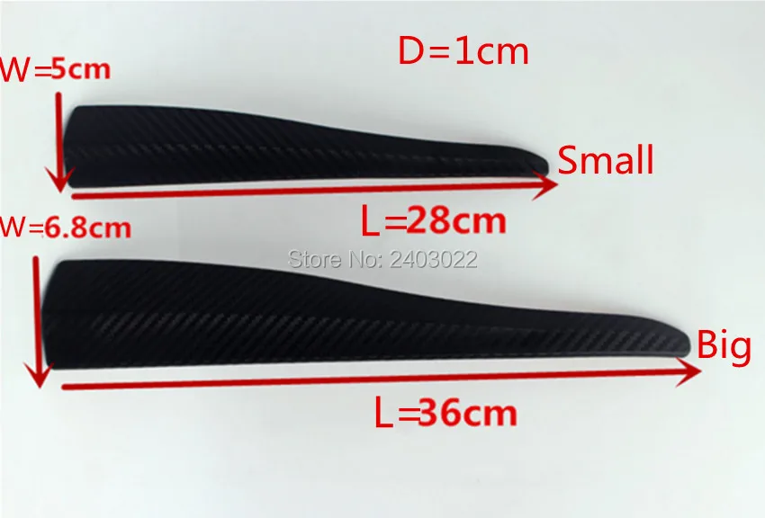2 шт. Универсальный Автомобильный Стайлинг молдинги бампер угловая защита Авто