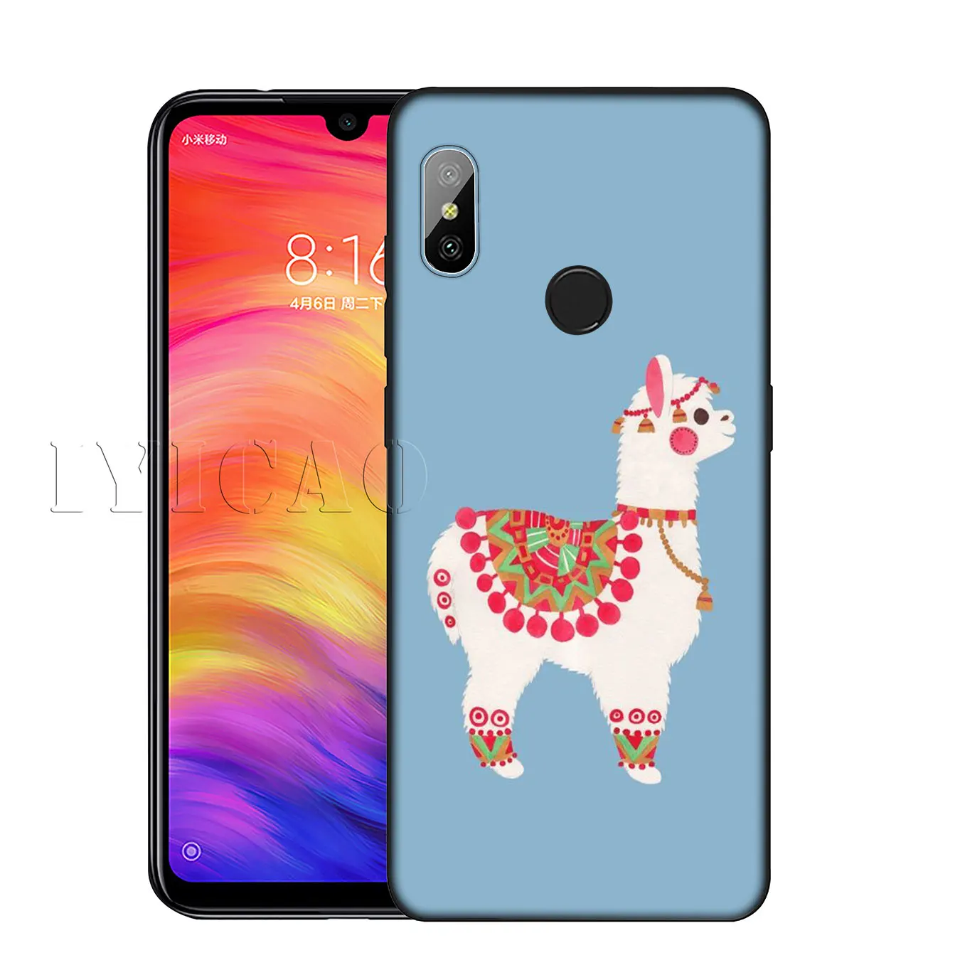 IYICAO Ослик Забавный Альпака Лошадь мягкий силиконовый чехол для телефона Xiaomi Mi 9 SE