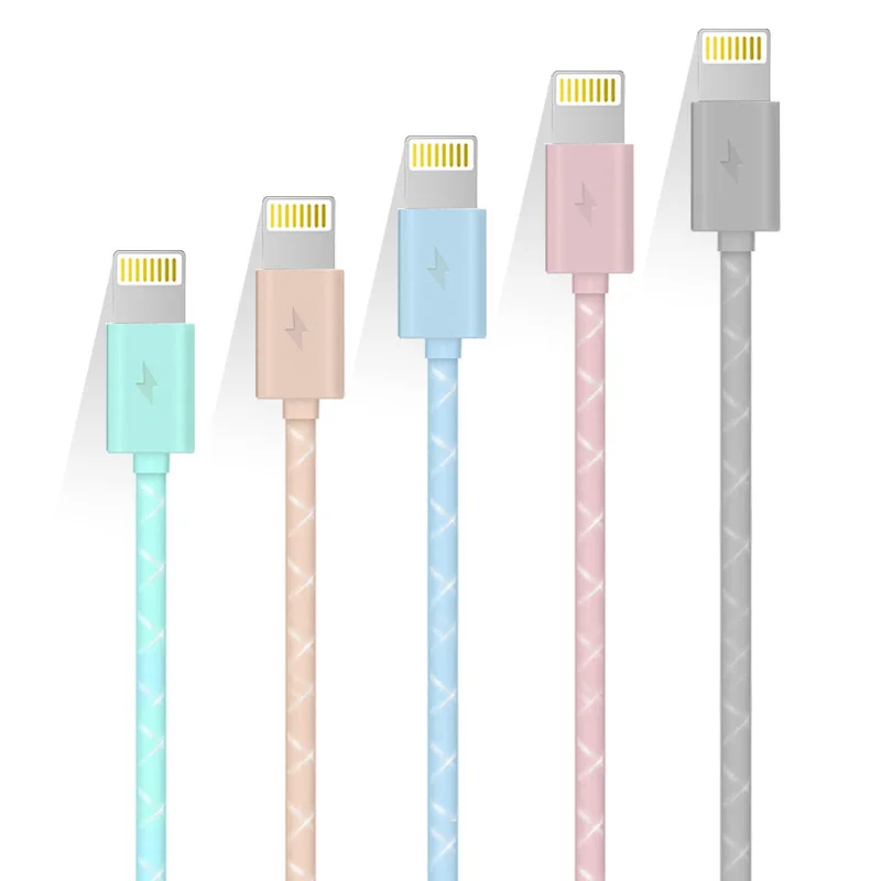 Meiyi 1 м USB кабель для iPhone 8 7 6 6s Plus 5S se iPad подходит IOS 10 9 Pin + Автомобильное зарядное