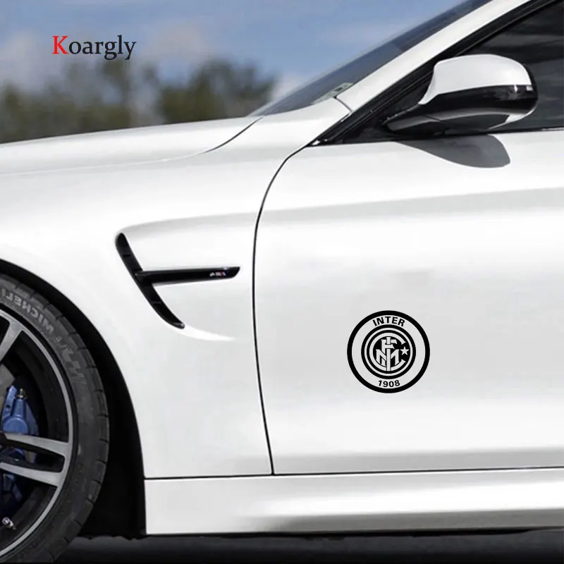 Koargly 10*10 см FC. Футбол светоотражающие очки автомобиля наклейку моды Декор Тюнинг