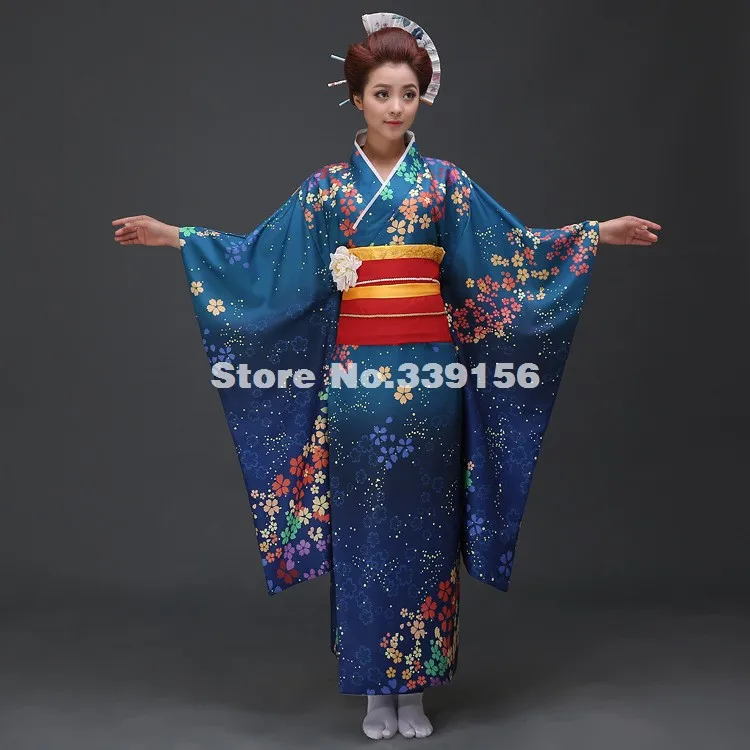 Бестселлер японское кимоно ночной халат для женщин Традиционная юката женский