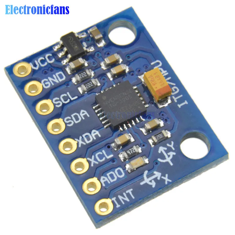 Новый TG3205 ITG3200 3 осевой гироскоп Модуль датчика угловой скорости ITG 3205|sensor module|module