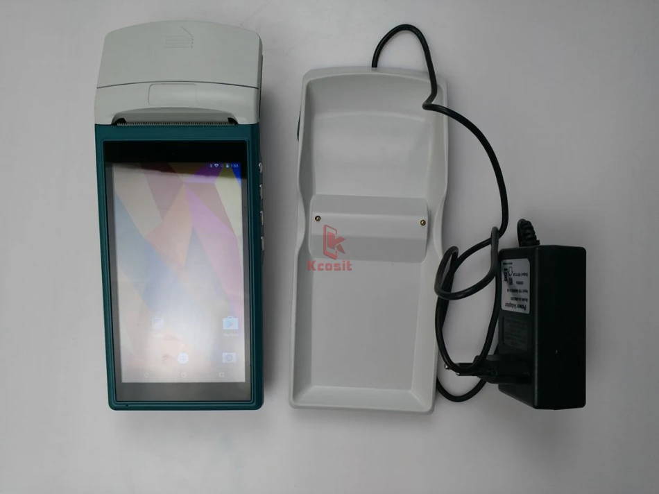 Получение принтер POS терминал оплаты kcosit h5501 Android 6.0 с 58 мм Термальность 1D 2d сканера