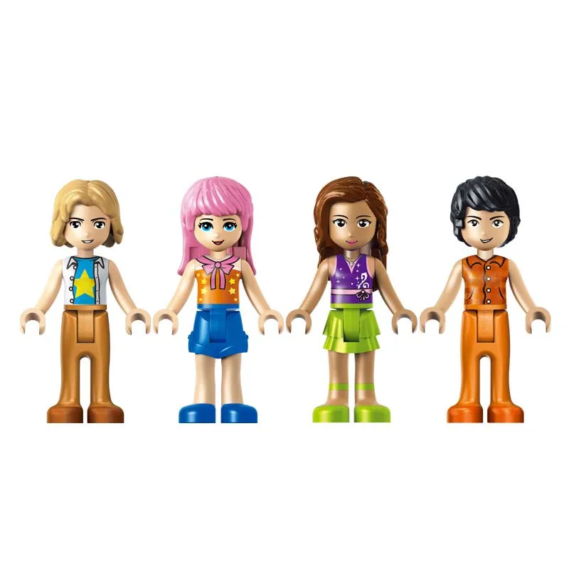 Heart Lake City Girls Series Park Amusement park mini bumper car education Toys For children Girl Birthday Gifts | Игрушки и хобби