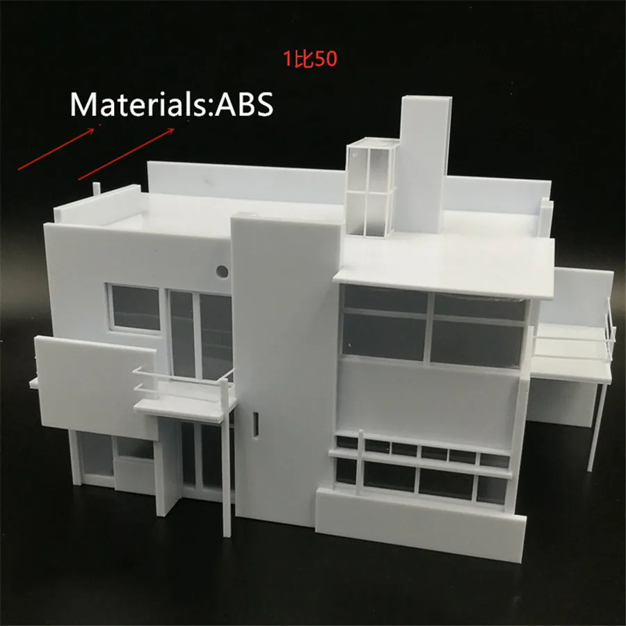1 комплект Архитектура 1:50 Abs Пластик масштабная модель здания в Наборы игрушка