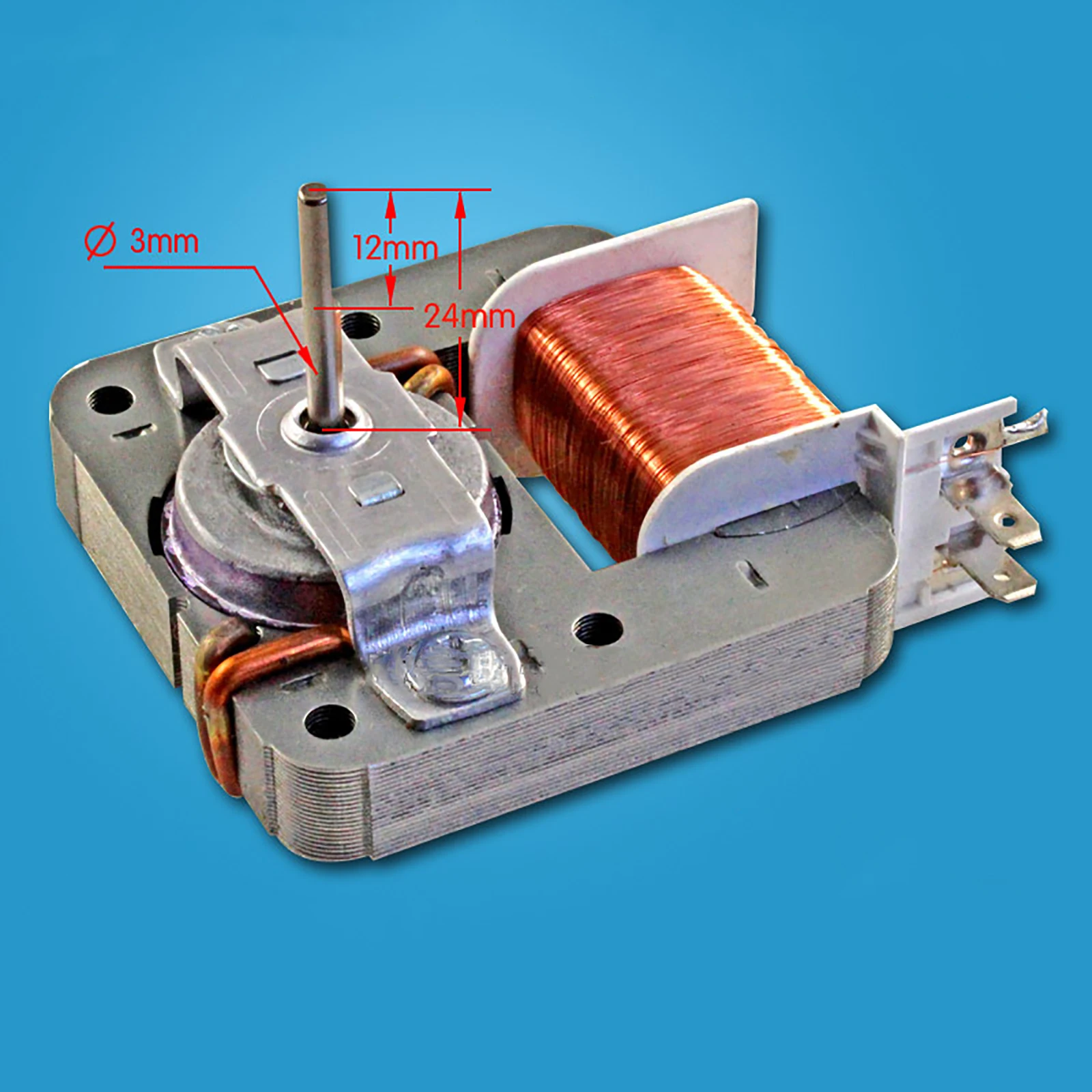 1 шт. микроволновая печь 2 PIN вентилятор двигателя постоянного тока для MDT-10CEF 220V 18W микроволновой печи Запчасти аксессуары
