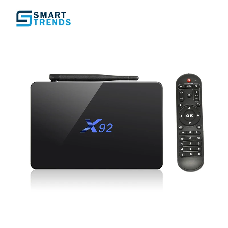 X92 2 + 16 GB 3 32 Android 6 0 Amlogic S912 ГГц OctaCore 1 Smart ТВ коробке 5G Wi Fi 4 K Reproductor