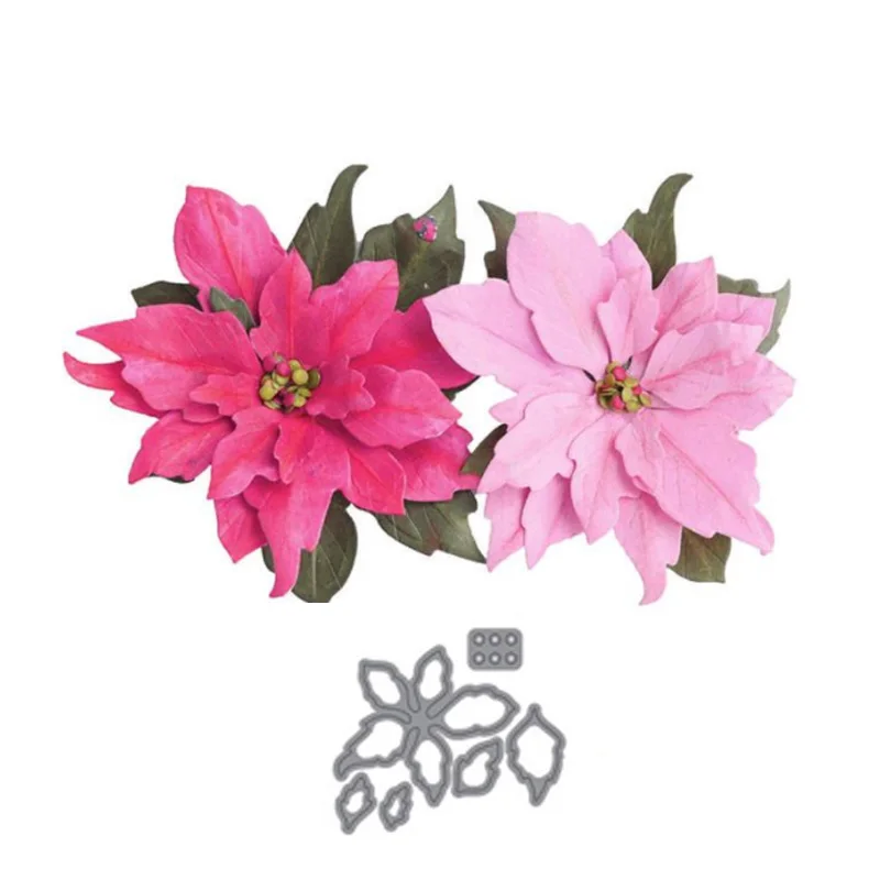 

Flowers Petal Border Metal Cutting Dies Stencil Scrapbooking Photo Album Decor Paper Cards Making Decor DIY Embossing Craft