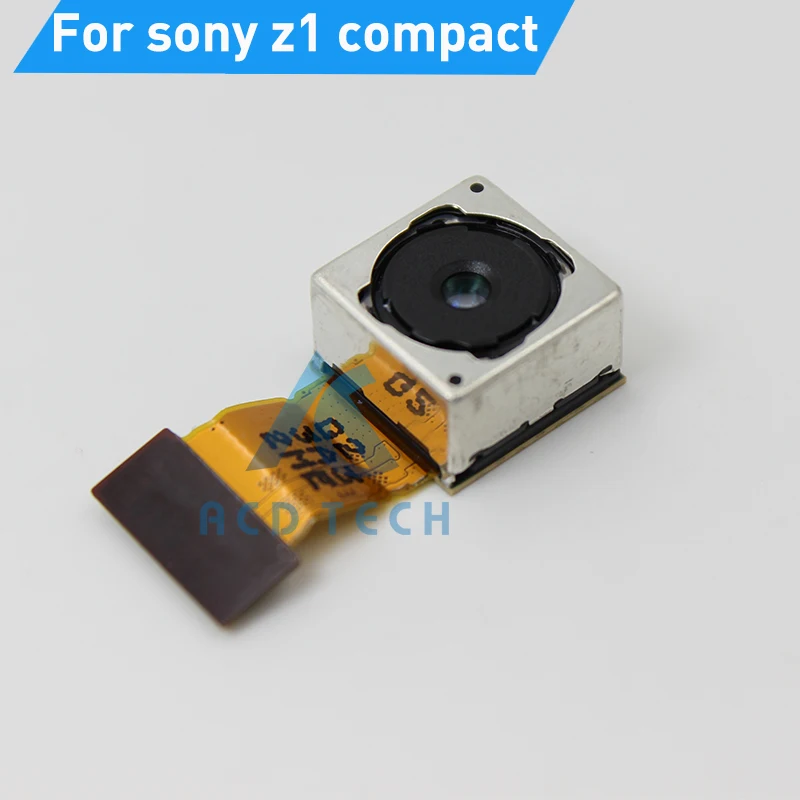 Original Rear Main Back Camera For Sony Xperia Z1 Compact M51W Z1mini Big Camera Flex Cable Replacement Parts Fast Shipping