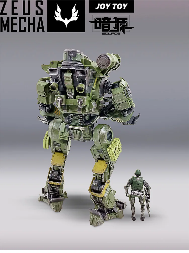 Игрушка JOY TOY 1:27 в стиле милитари модель ZEUS MECHA коллекция игрушек экшн фигура для