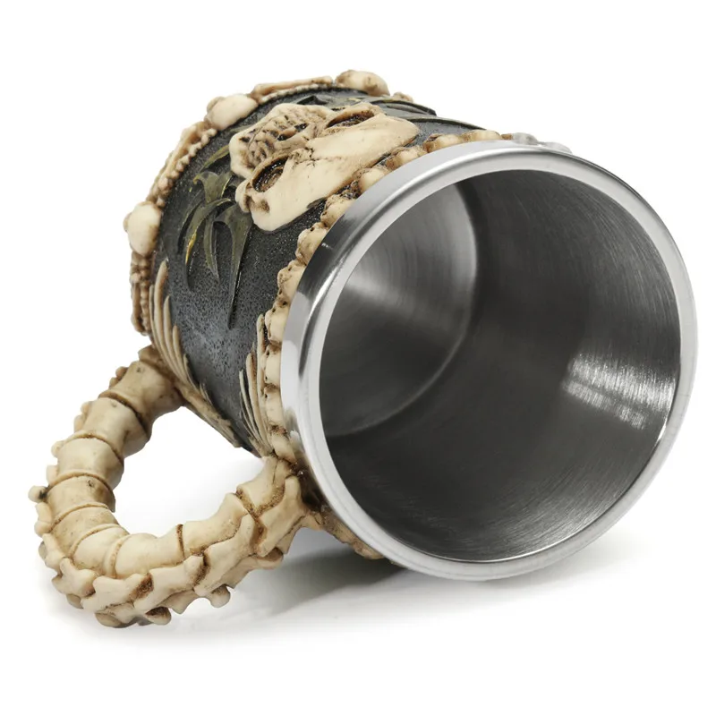 KCASA 1 шт. Honana Череп кости Fiendish 3D Tankard кружка для питья кофе пивная чашка Готический