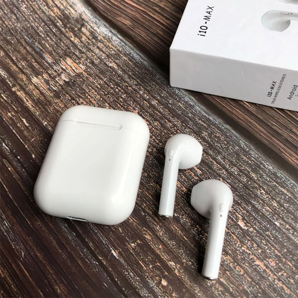 i10 Max TWS Bluetooth headset Wireless earphones Double Earbuds headphone With Charging Box for all smart phone | Электроника
