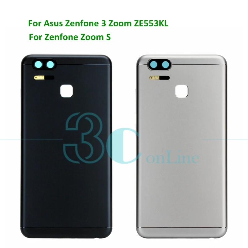 Для Asus Zenfone 3 Zoom ZE553KL Задняя крышка батареи металлический корпус двери для S задняя