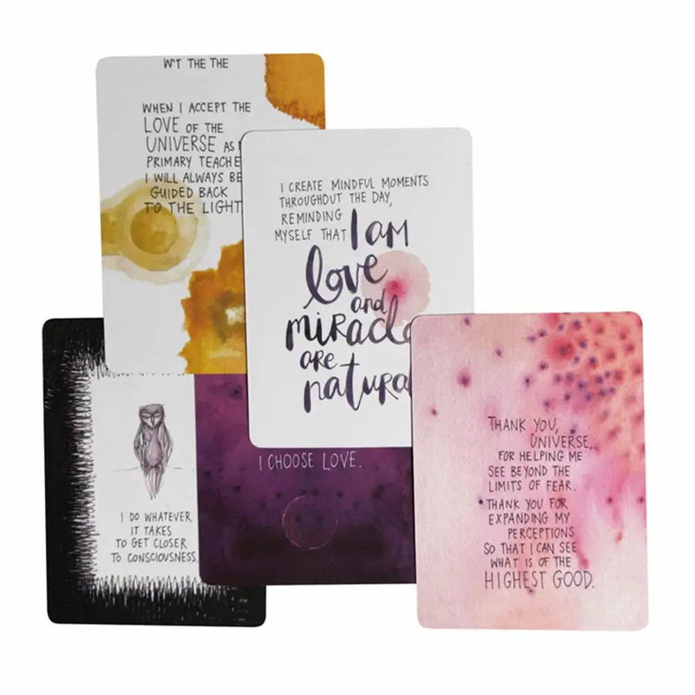 Настольная игровая карточка 6 стилей английские карты Oracle колода Таро