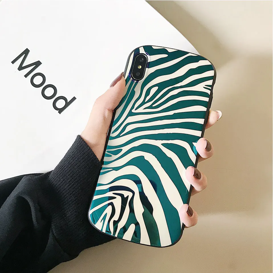 Для iPhone X XS XR Max закаленное стекло телефонные чехлы FundasCute Cat узор сзади Чехлы для