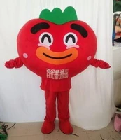 vegetables theme anime cosplay costumes red tomato cartoon character mascot costume fruit cartoon apparel cosplay advertisement