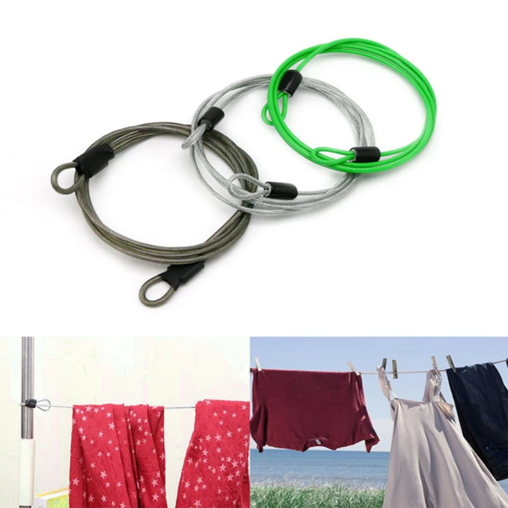 100 см велосипедный замок для велосипеда двойной концевой контур кабель