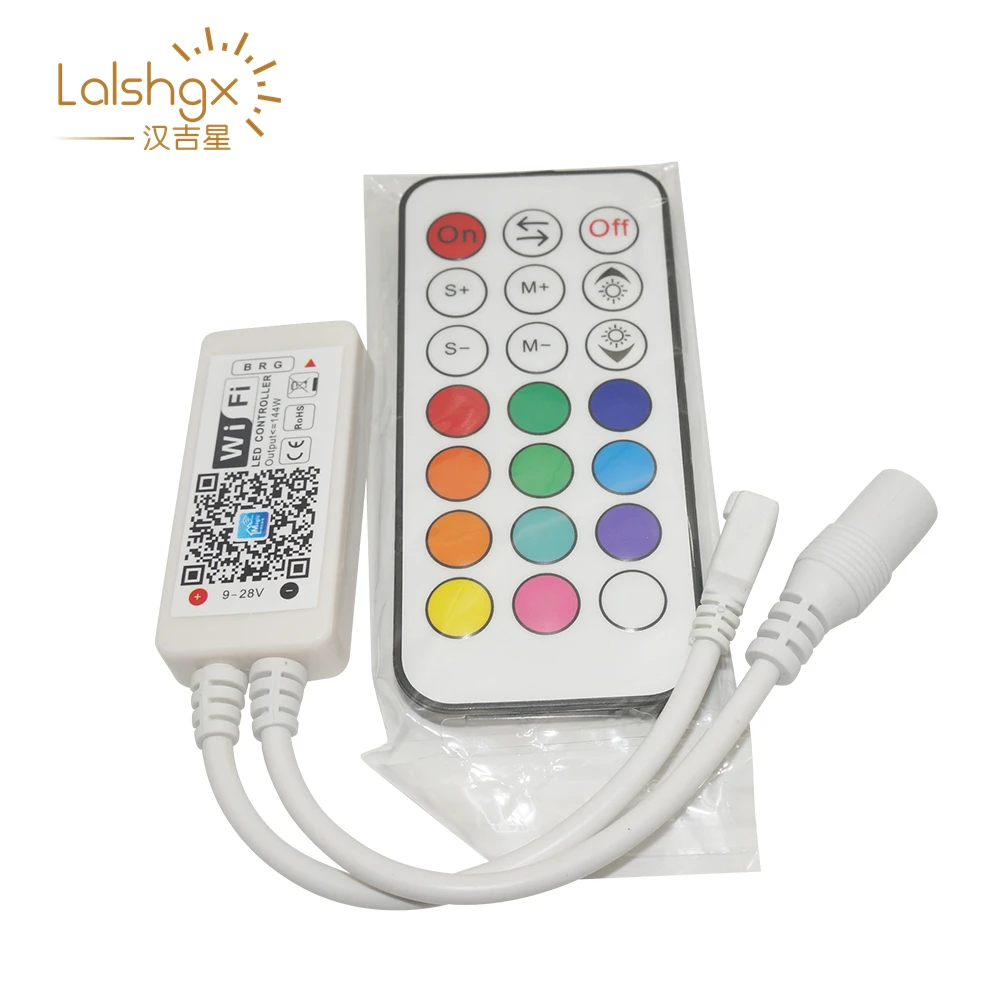 DC12V-24V беспроводной wifi светодиодный RGB/RGBW Пульт дистанционного управления RF IOS/Android смартфон беспроводной для SMD 5050 Светодиодная лента