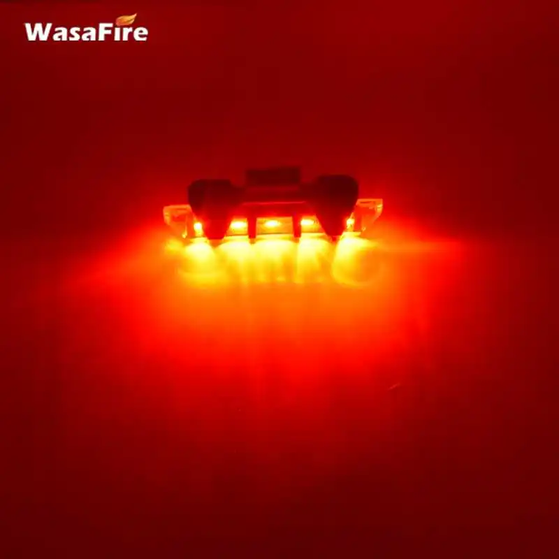 WasaFire велосипед хвост светильник Перезаряжаемые USB светодиодный фонарь MTB