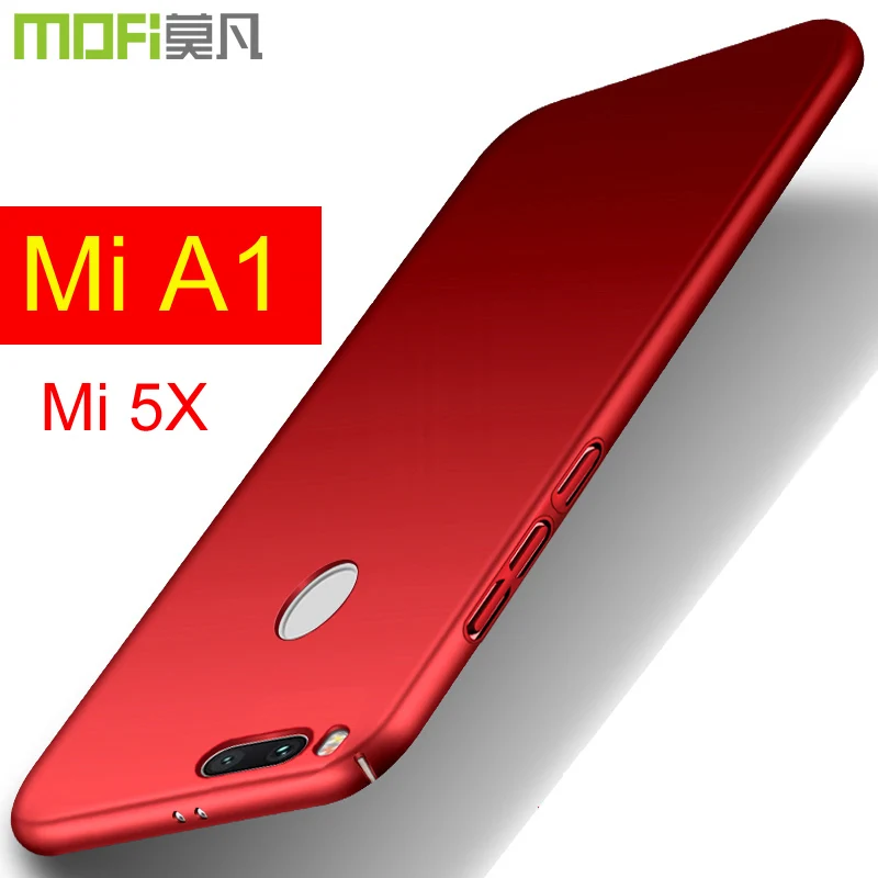 Чехол для xiaomi mi A1 Mofi полная защита 5x задняя крышка a1 conque pc оригинал fundas чехол|case