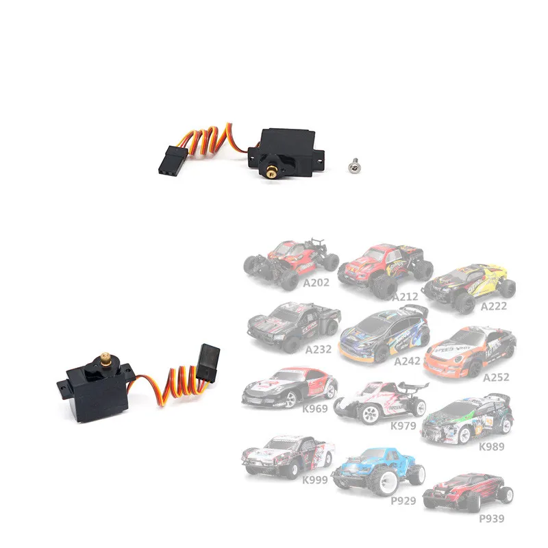 Сервопривод с металлической шестеренкой для планшетов Mini Q Wltoys 1:28 K969 K979 K999 A202 A242