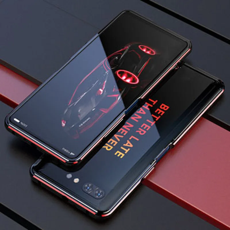 Роскошный брендовый Алюминиевый металлический бампер для Nubia X, металлические Чехлы, крышка в форме колонки, рамка 6,26 ''для Nubia X NubiaX NX616J
