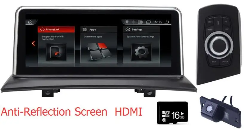 Антибликовый экран HDMI 10 25 Android 0 автомобильный монитор для BMW E83 X3 2004 2005 2006 2007 2008 2009