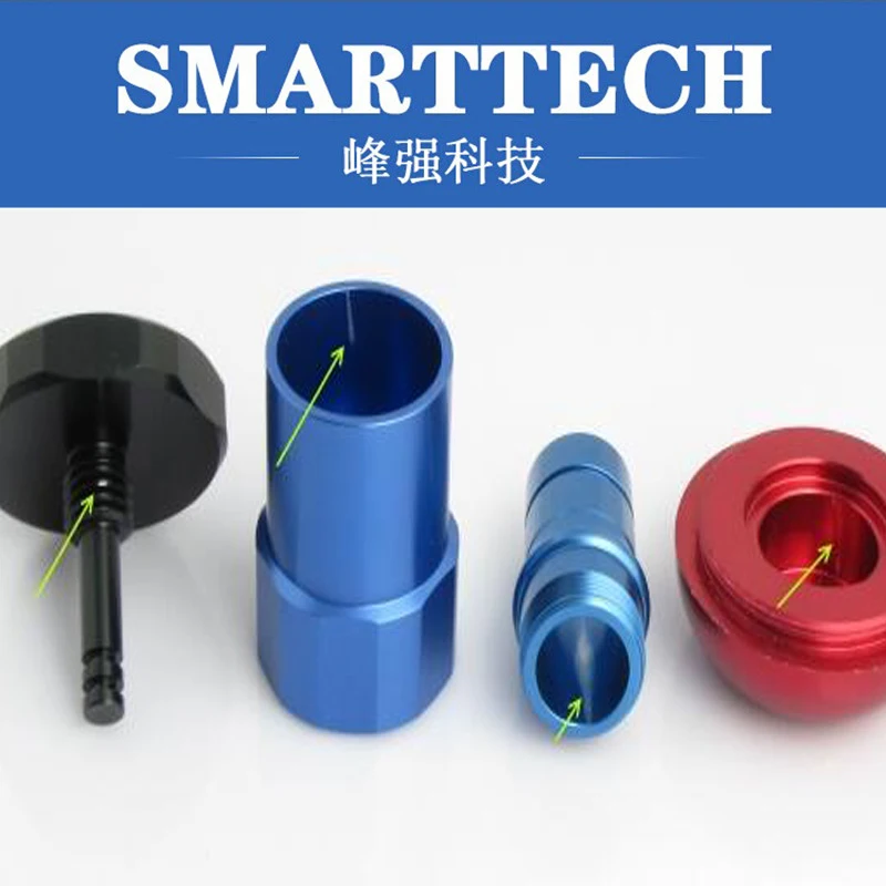 

CNC anodized lathe aluminum parts