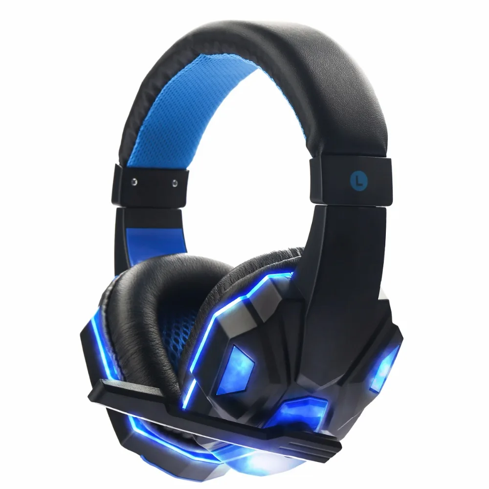 SOONHUA Игровые наушники kotion Pro светодиодный светильник Gamer для работы за