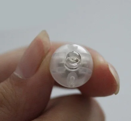 2000 шт RGB флэш Круглые лампы мини шар светодиодный свет светящийся фонарь для