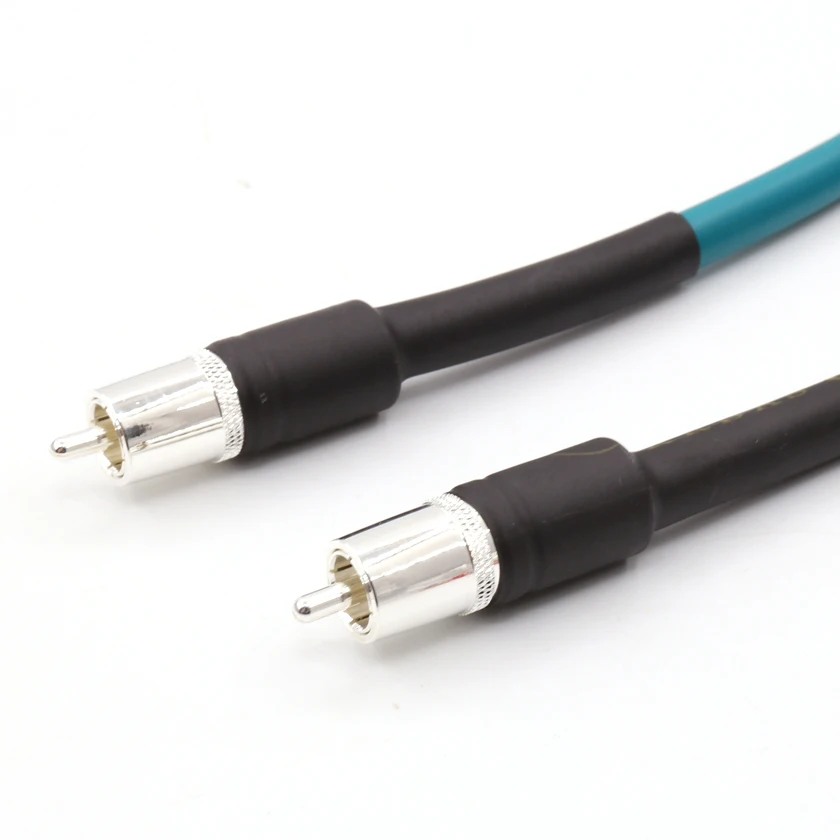 Соединительный кабель Yter Cross Audio RCA с посеребренным штепсельный разъем|rca interconnect