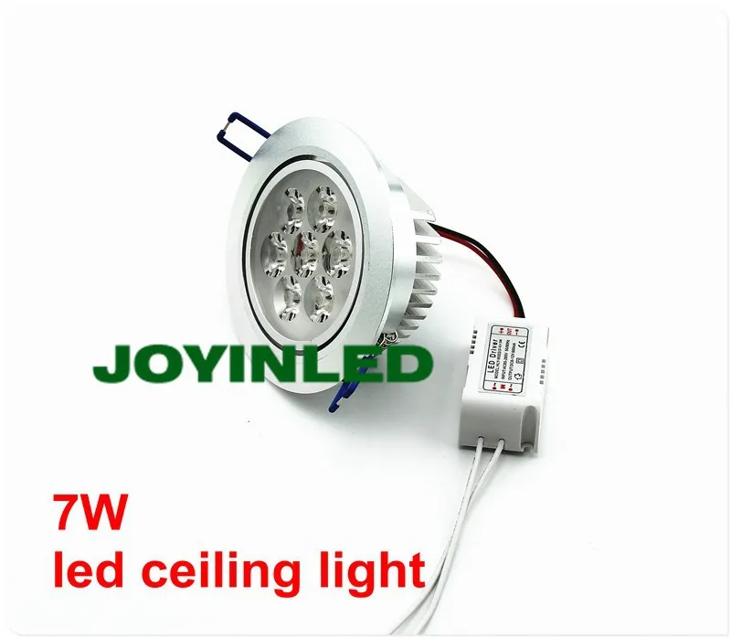 Высокое качество 7 Вт светодиодный потолочный светильник 700lm AC80-245V для помещений