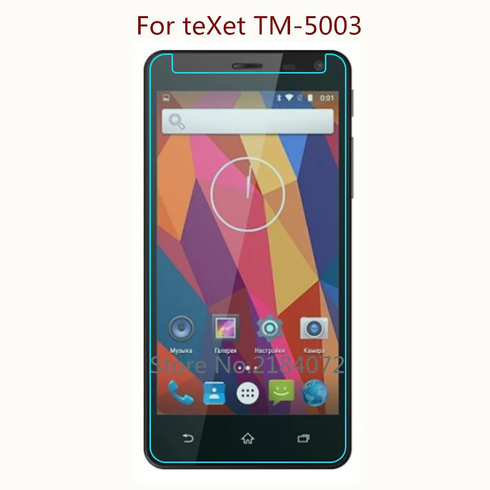 9H 2.5D Screen Protector Glass Phone For teXet TM-5003 Tempered SmartPhone Front Film Protective | Мобильные телефоны и