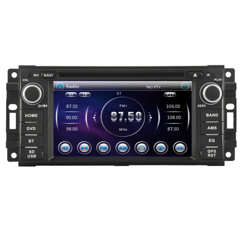 Автомобильный DVD GPS навигатор для Jeep Compass Grand Cherokee Liberty Patriot Wrangler Mitsubishi Raider 2005 2006 2007