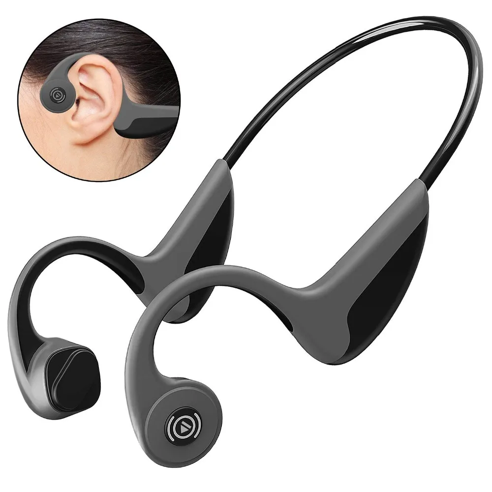 

Original Z8 headphones Bluetooth 5.0 Bone Conduction Headsets Wireless Sports earphones Handsfree HeadsetsSupport Drop Shipping