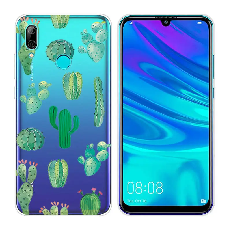 21 Силиконовые чехлы Arvin для huawei P Smart, мягкий прозрачный ТПУ чехол для телефона P Smart, 6,21 дюймов, чехол с рисунком, сумка - Цвет: 21