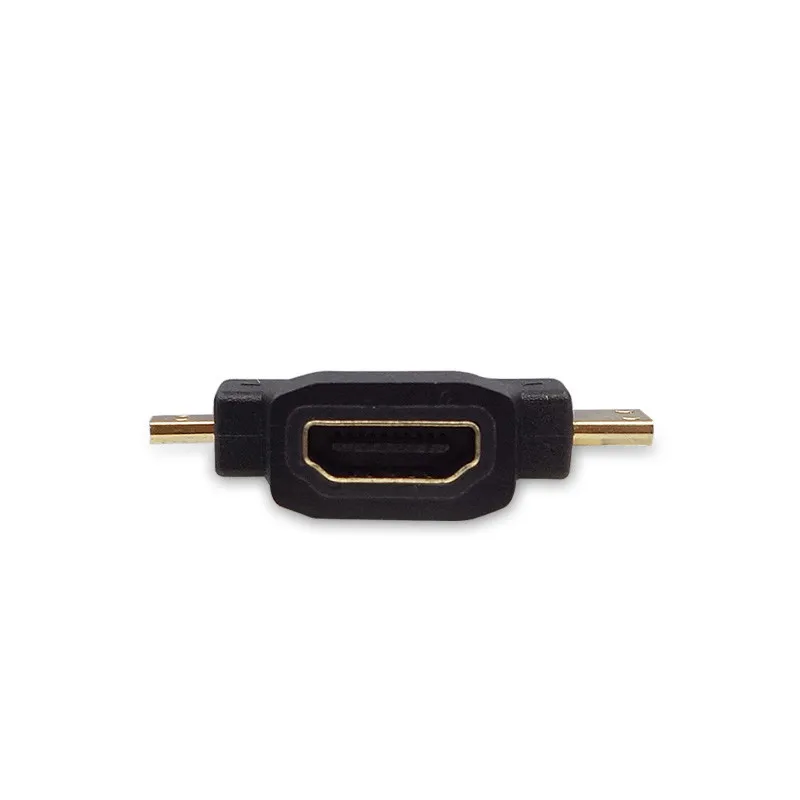 Thundeal высокое Скорость 1080 P 3 в 1 V1.4 HDMI типа «мама»; Mini Micro HDMI Мужской разъем адаптера 90 градусов угловой конвертер Тип HDTV