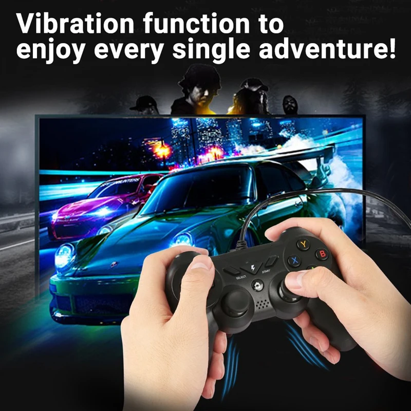 OPQ проводной Android контроллер Поддержка Ps3 ПК Psv платформа|Геймпады| |