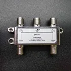 2018 5-2400 МГц 4-канальный сплиттер 4-канальный спутниковый сигнал силовой сплиттер спутниковый ТВ приемник для SATV CATV дизайнерский коммутатор