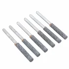 Mayitr 6 шт.компл. 316 дюйма 4,8 мм точилка для бензопилы заусенцы цепная пила шлифовальный камень шлифовальный напильник вращающиеся инструменты для газонокосилки