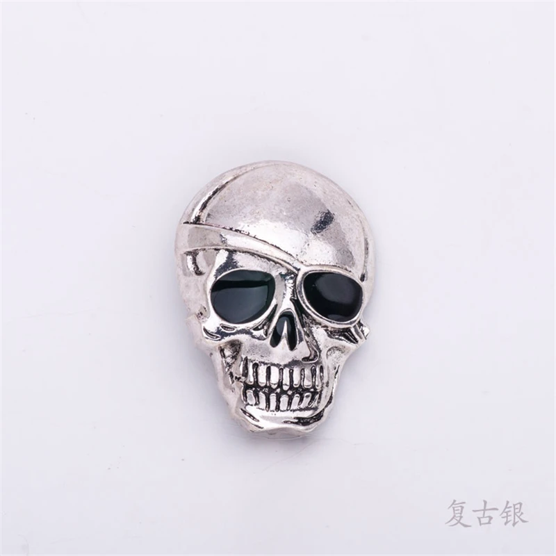 Женские броши в стиле панк булавки форме черепа ножа сердца модные аксессуары