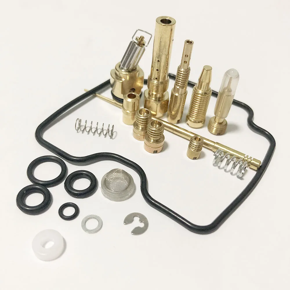 Мотоциклетный Карбюратор Carb Rebuild Kit для Yamaha Grizzly 660 4x4 YFM660FW 2002 2003 2004 2005 автомобильный Карбюратор Carb Repair Kit