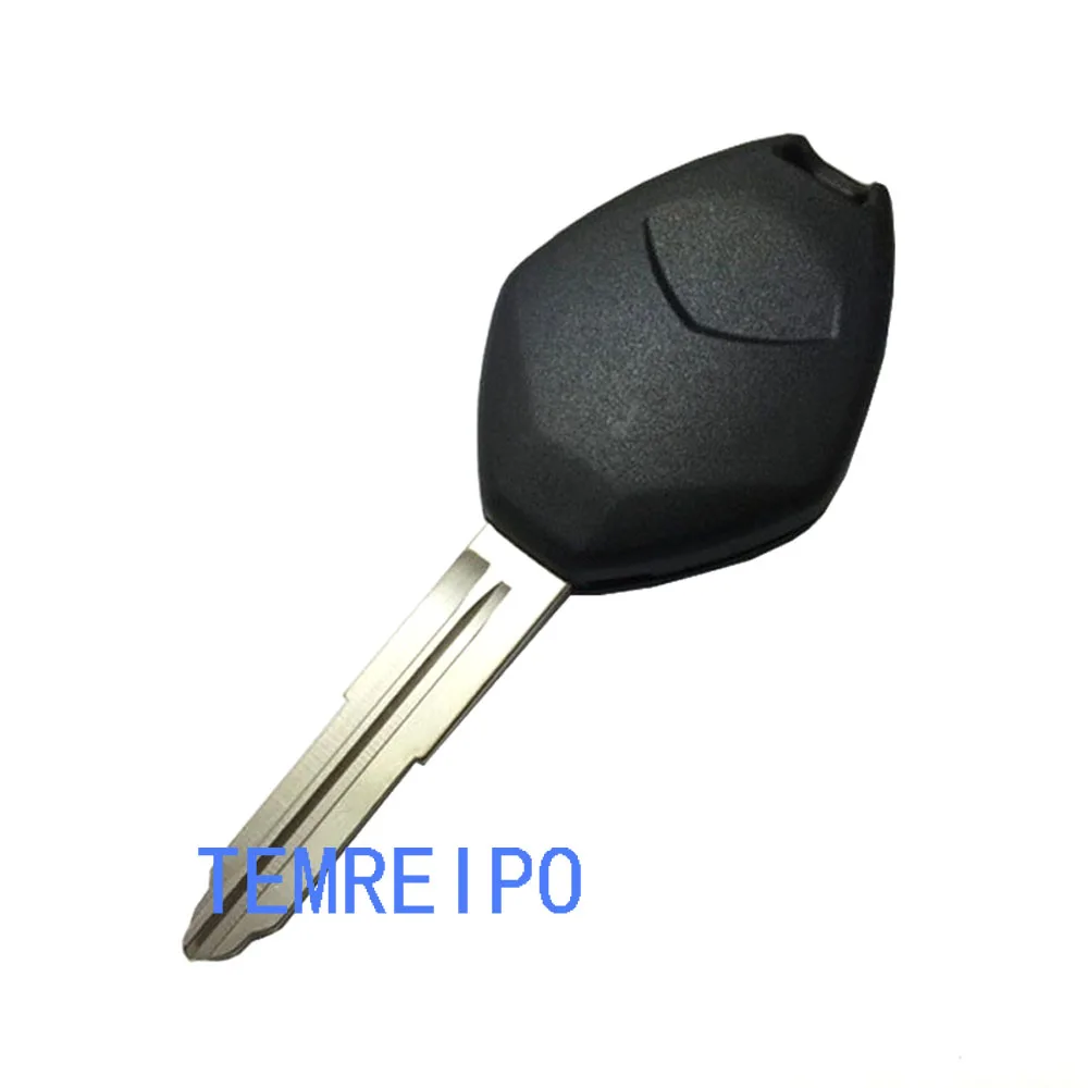 Uncut Blade 3 кнопочный Автомобильный Дистанционный чехол для ключей корпус w Fob Mitsubishi