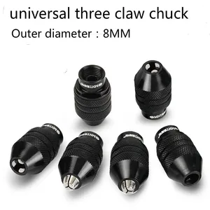 Патрон M8 для инструментов dremel, патрон dremel, вращающийся инструмент, Аксессуары dremel, патрон dremel, БЕСКЛЮЧЕВОЙ патрон