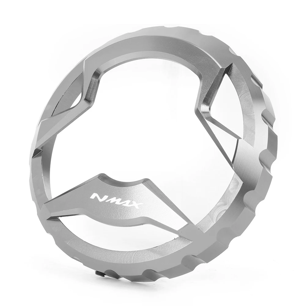 Titanium Мотоцикл с ЧПУ нефтяного топлива газа крышка Крышка для YAMAHA NMAX 155 NMax155- алюминий - Цвет: Titanium