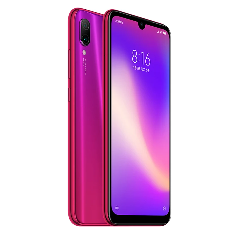 Xiaomi Redmi Note 7 Pro смартфон с восьмиядерным процессором Snapdragon 675 ОЗУ 6 ГБ ПЗУ 128 4000 мАч