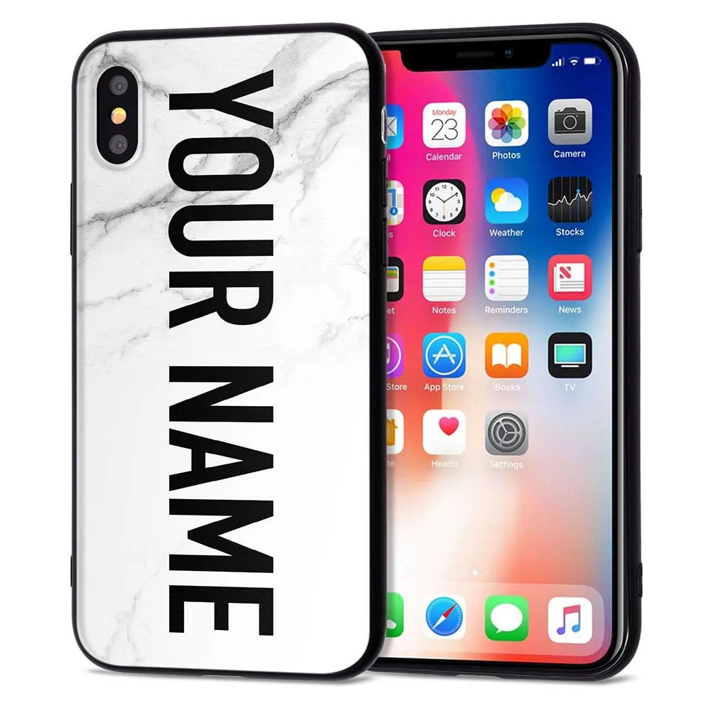 Чехол на заказ для iPhone 5, 5S, 6, 6 S, 7, 8 Plus, X из мягкого ТПУ для samsung S7, S8, S9, huawei, P9, P10, P20 Lite