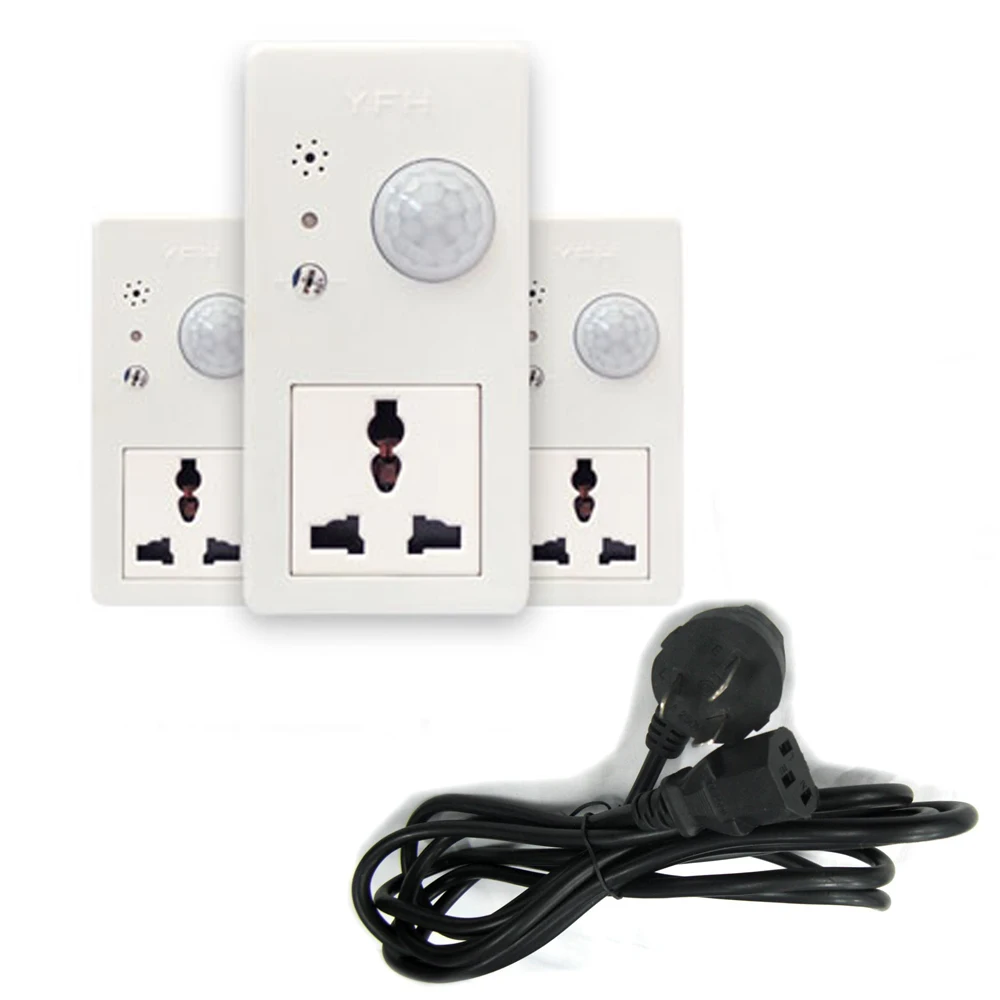 

Infrared inductio or voice control Socket Intelligent Home Control for Smartphone Automation Smart Timer Switch Wall Plug