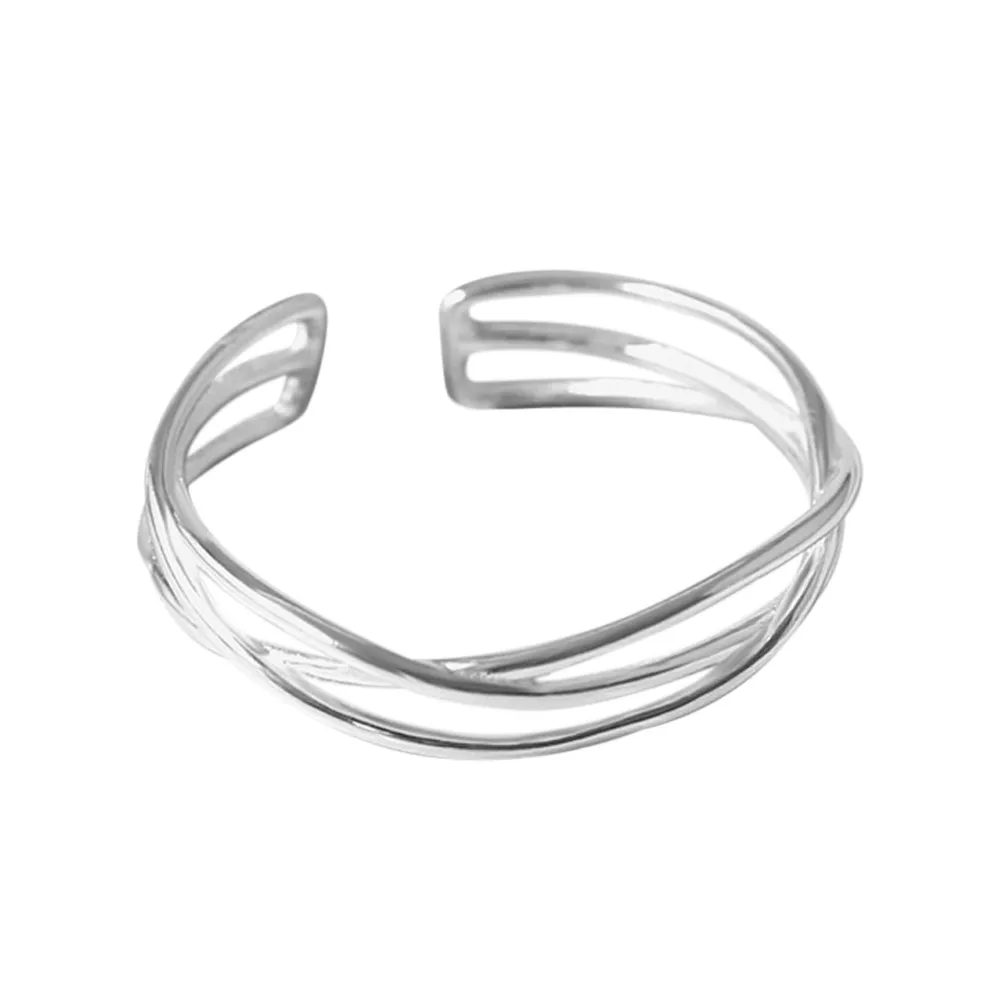 2018 новые серебряные цветные нежные полые кольца регулируемые открытые на палец с